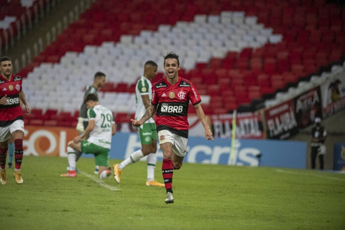 Michael destaca trabalho e vibra com gol da vitória do Flamengo