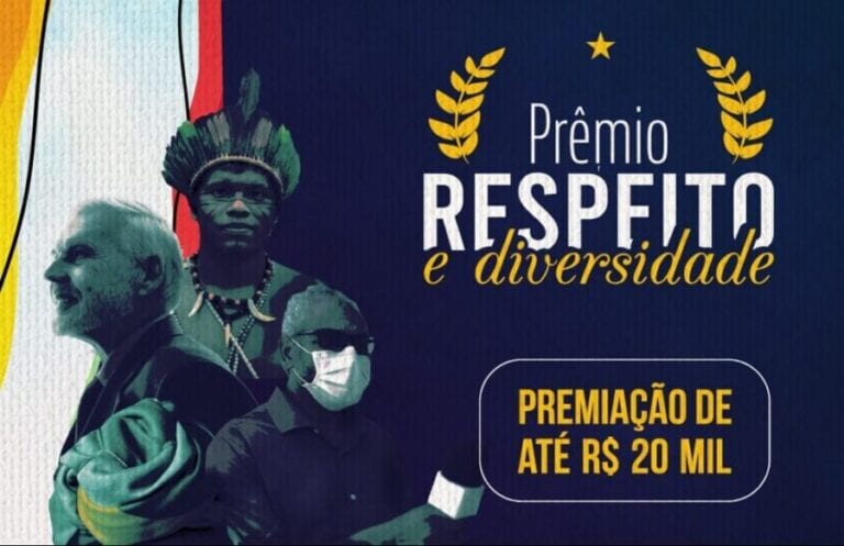Prêmio de até R$ 20 mil para melhores trabalhos sobre respeito e diversidade