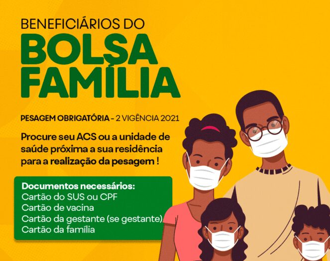 Marataízes: Atenção beneficiários do Bolsa Família para a pesagem obrigatória