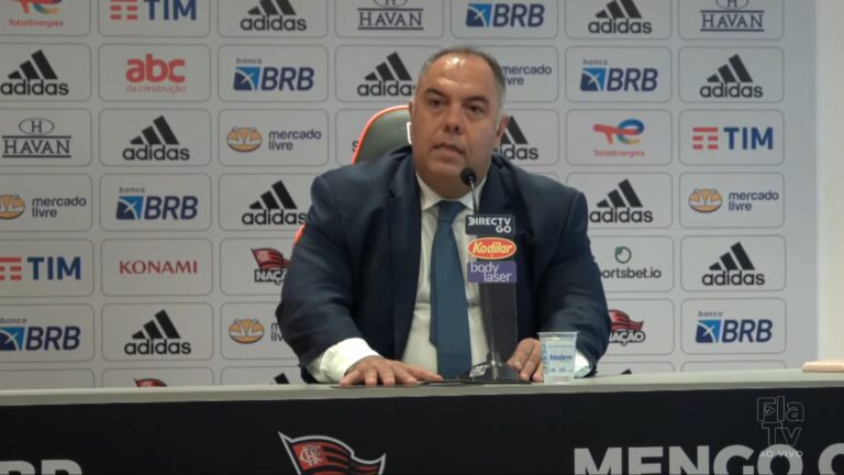 Vice-presidente do Flamengo, Braz critica calendário do futebol brasileiro