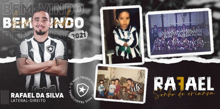 Botafogo anuncia a contratação de Rafael, ex-Manchester United: “Da arquibancada para o campo”