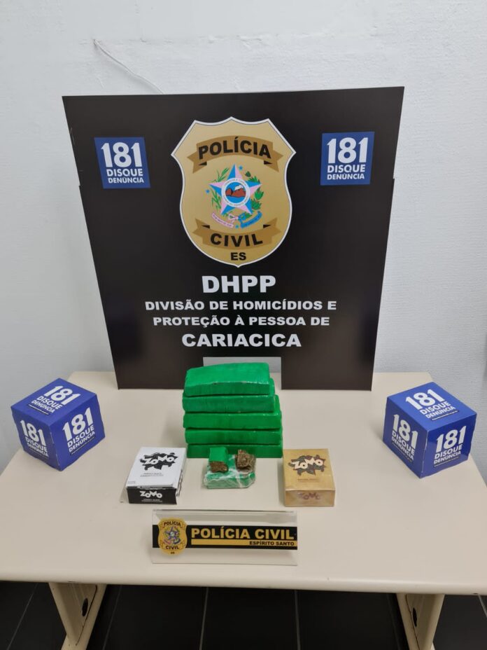 DHPP prende duas pessoas envolvidas no tráfico de drogas em Cariacica