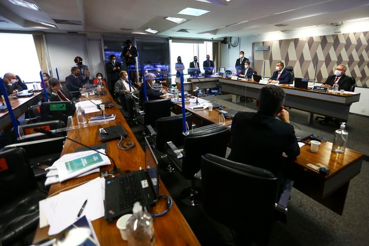 Sessão para votação do relatório da CPI da Pandemia.