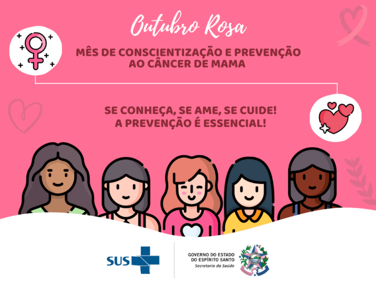 Outubro Rosa: campanha alerta sobre a importância da prevenção ao câncer e mama