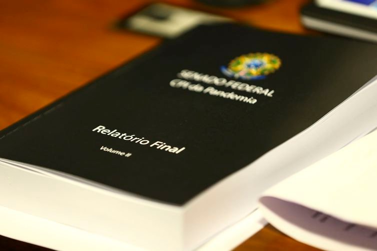 Sessão para leitura do relatório da CPI da Pandemia.