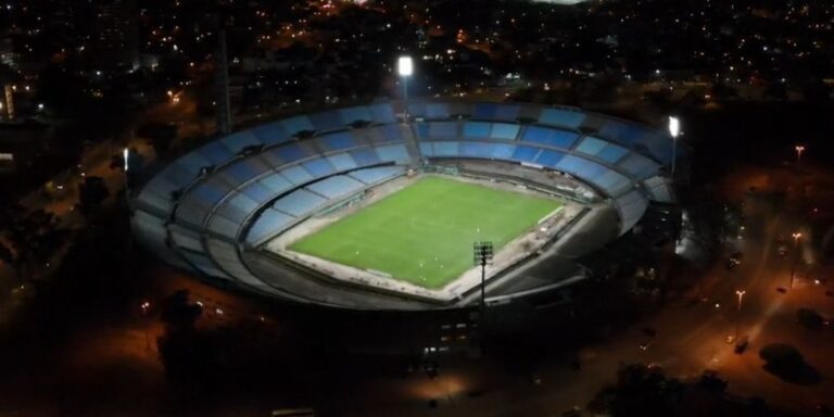 No mês da final, perfil da Libertadores mostra imagens da nova iluminação do Centenário