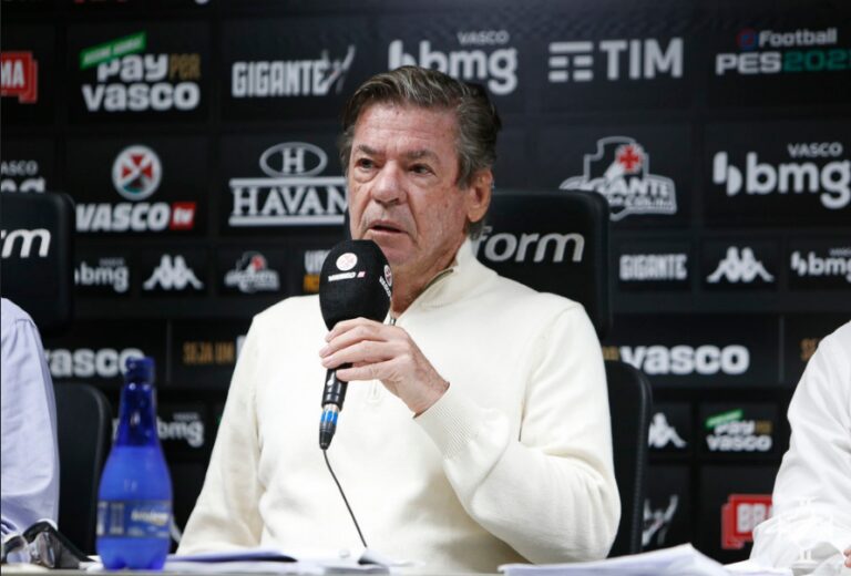 Presidente Jorge Salgado promete reformulação no futebol do Vasco