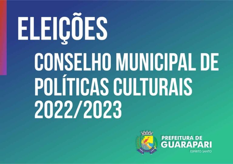 Guarapari abre inscrições para sociedade participar do Conselho Municipal de Políticas Culturais