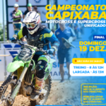 Neste domingo acontece a final do Campeonato Capixaba de Motocross em Marataízes