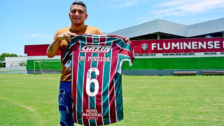 Pineida exalta chegada ao Fluminense: “Espero estrear e escutar o apoio da torcida”