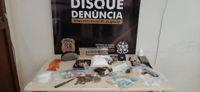 Denarc de Venda Nova do Imigrante prende suspeito de tráfico de drogas