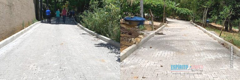 Anchieta | Iniciadas obras de pavimentação em Arerá e Belo Horizonte