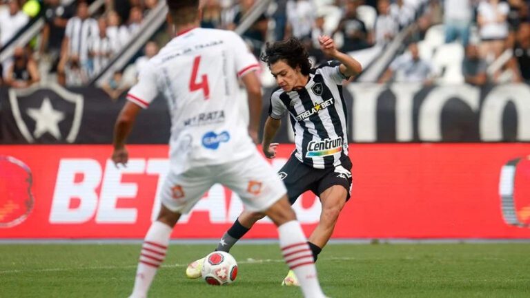 Técnico do Botafogo, Enderson Moreira prega calma com Matheus Nascimento