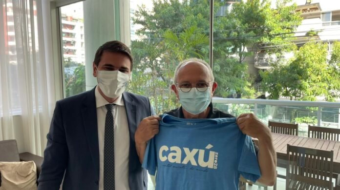 Ex-Governador Paulo Hartung recebe Diego Libardi para debate sobre Desenvolvimento no Sul do ES