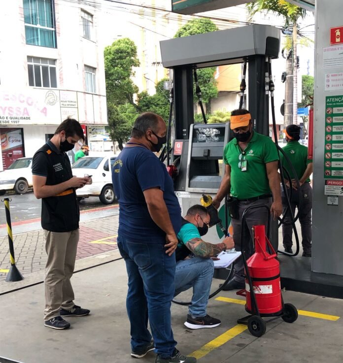 Combustível é aprovado em fiscalização estadual em Guarapari