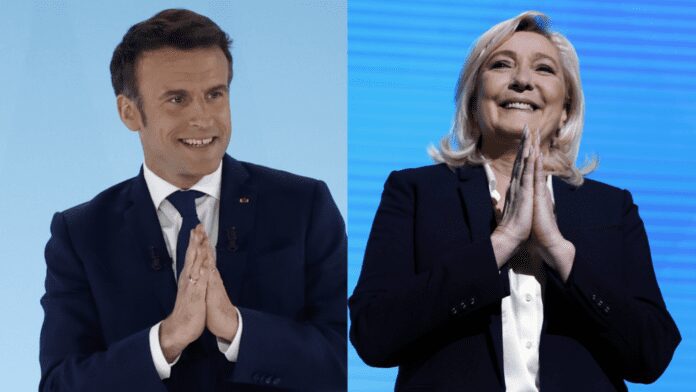 Na França, Macron e Le Pen vão reeditar segundo turno de 2017