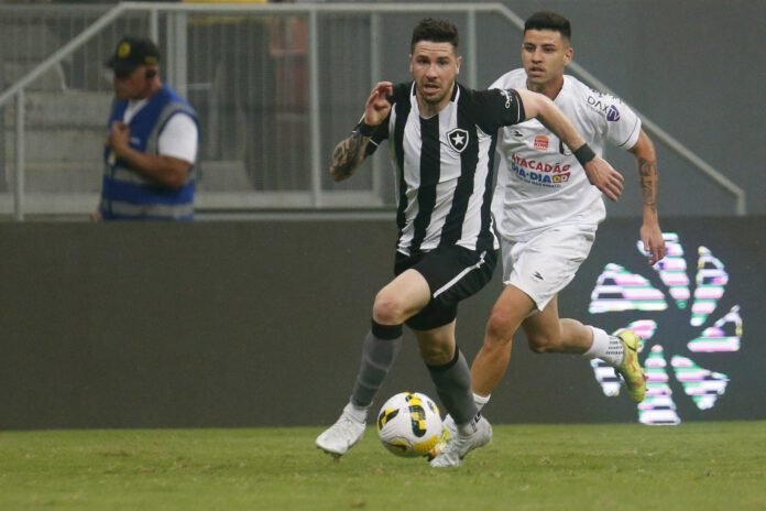 Gustavo Sauer dá bom cartão de visitas no Botafogo e recebe elogios de Luís Castro