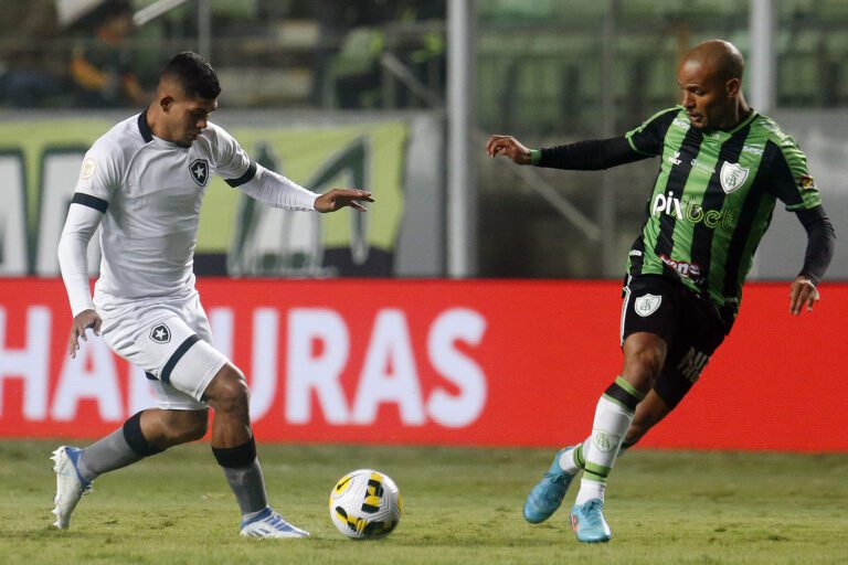​​​​​​​Erison destaca concentração do Botafogo no empate com o América-MG