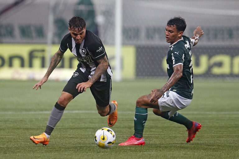 Saravia recebe terceiro cartão e desfalca o Botafogo contra o Avaí