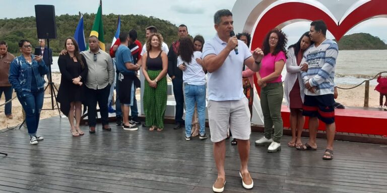 PIÚMA: prefeito e vice inauguram o Complexo Esportivo Willian Damasceno, o local virou o ponto turístico da cidade mais frequentado no momento
