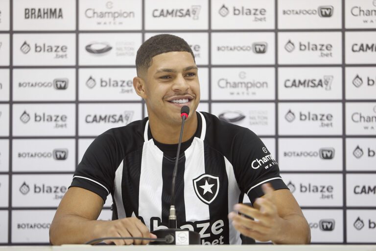 Apresentado no Botafogo, Luís Henrique comenta recusa ao Flamengo