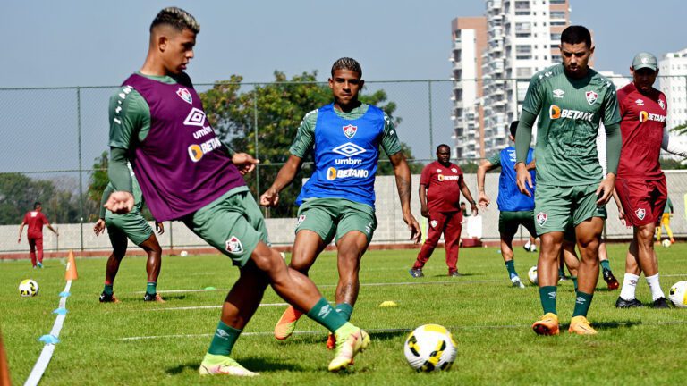 Fluminense encerra preparação para o duelo com o Bragantino pelo Brasileirão