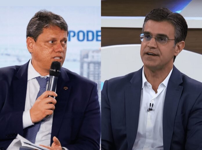 Tarcísio diz que Rodrigo Garcia é “raiz que cresce para baixo”