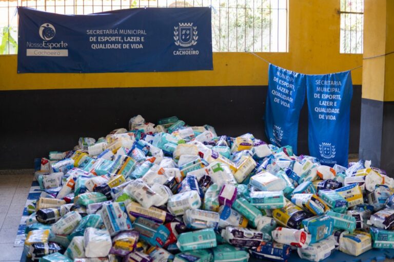 Prefeitura doa 800 pacotes de fraldas geriátricas ao Hospital Evangélico