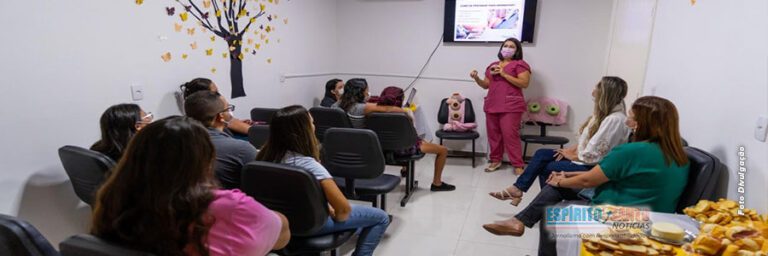 Marataízes: Casa Rosa realiza debate sobre amamentação em alusão ao Agosto Dourado