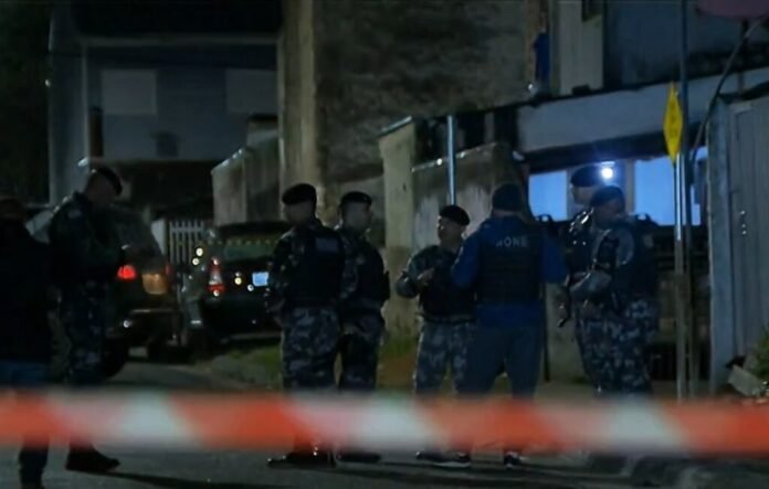 Oito homens morrem em troca de tiros com policiais militares