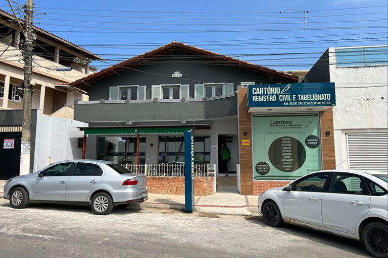 Nova sede do Cartório do Registro Civil e Notas de Itapemirim.