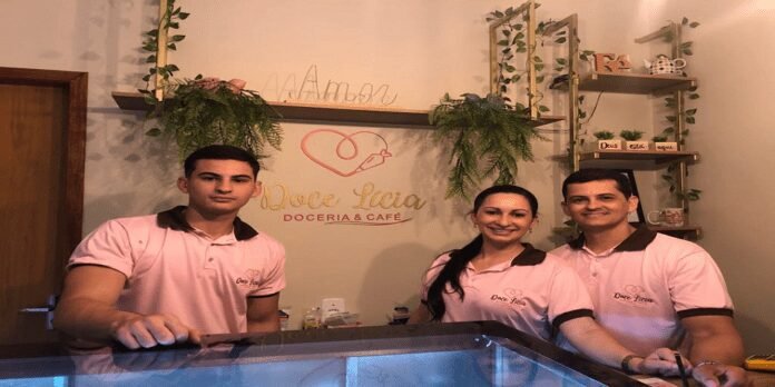 A Doce Lícia, Doceria & Café, um sonho realizado, na Praça das Garças, em Piúma