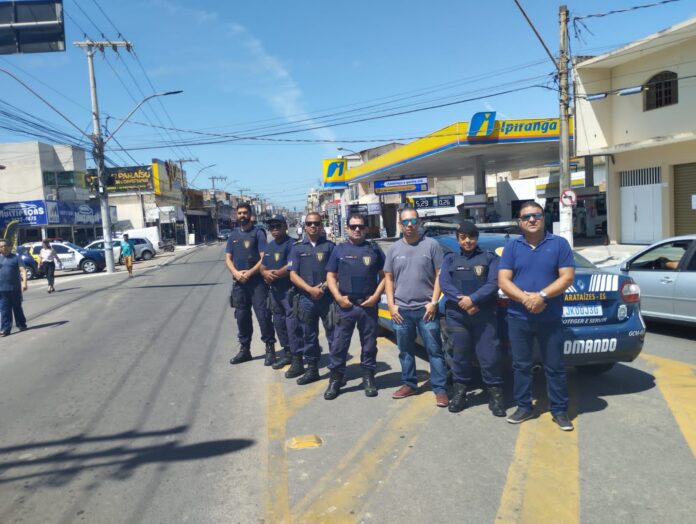 Guarda Municipal realiza ação no comércio da Barra
