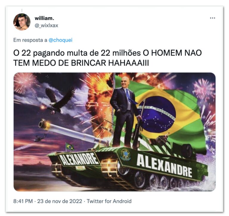 Decisão de Moraes que multa PL em R$ 22 milhões vira meme