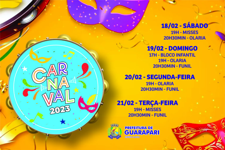 Carnaval 2023 de Guarapari não terá escolas de samba e somente 4 blocos desfilam na avenida