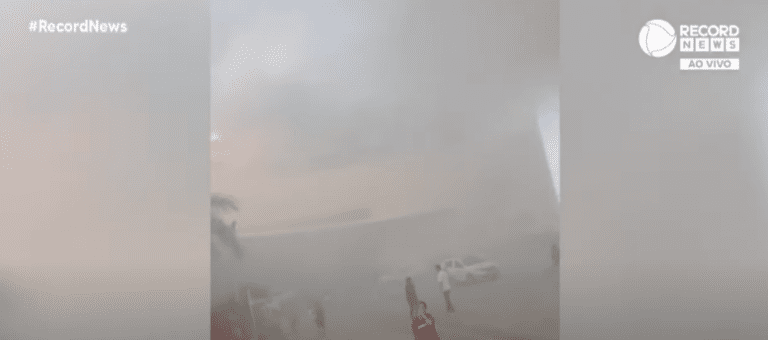 Incêndio atinge shopping e deixa feridos no Maranhão