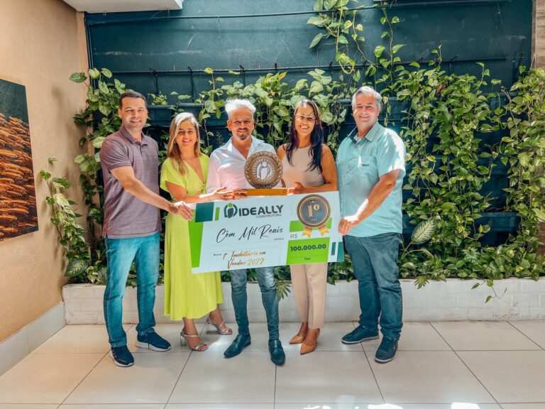 Mercado imobiliário: Construtora Ideally premiou o “Corretor do Ano” em Guarapari