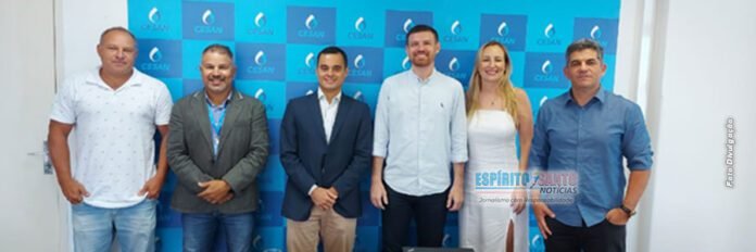 Prefeitura de Piúma/ES se reúne com Cesan
