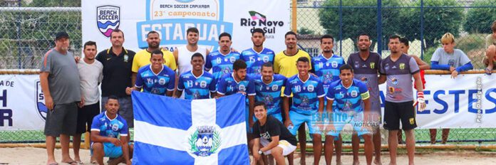 Piúma vence etapa sul e se classifica para o 23º Campeonato Estadual Banestes de Beach Soccer