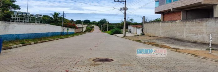 Pavimentação de ruas na reta final no bairro Guanabara, em Anchieta/ES