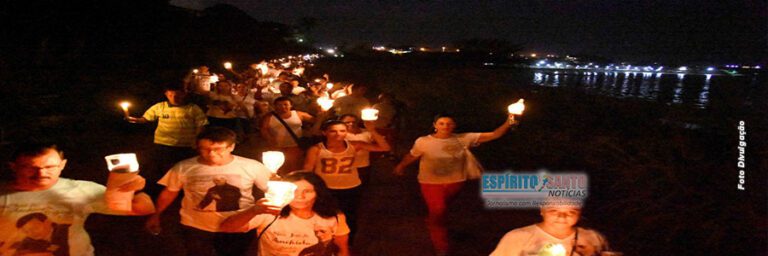 FÉ: Caminhada Luminosa abre Festa Nacional de São José de Anchieta