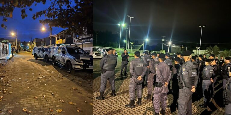 As Areias acordam tomadas de Polícia: 25 mandados de prisão e apreensão, 7 presos, dois adolescentes conduzidos à Delegacia, em Piúma