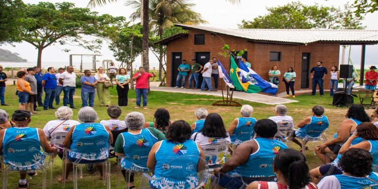 Inaugurada Casinha da Ilha do Gambá, em Piúma, com toda acessibilidade, fraldário e banheiro infantil
