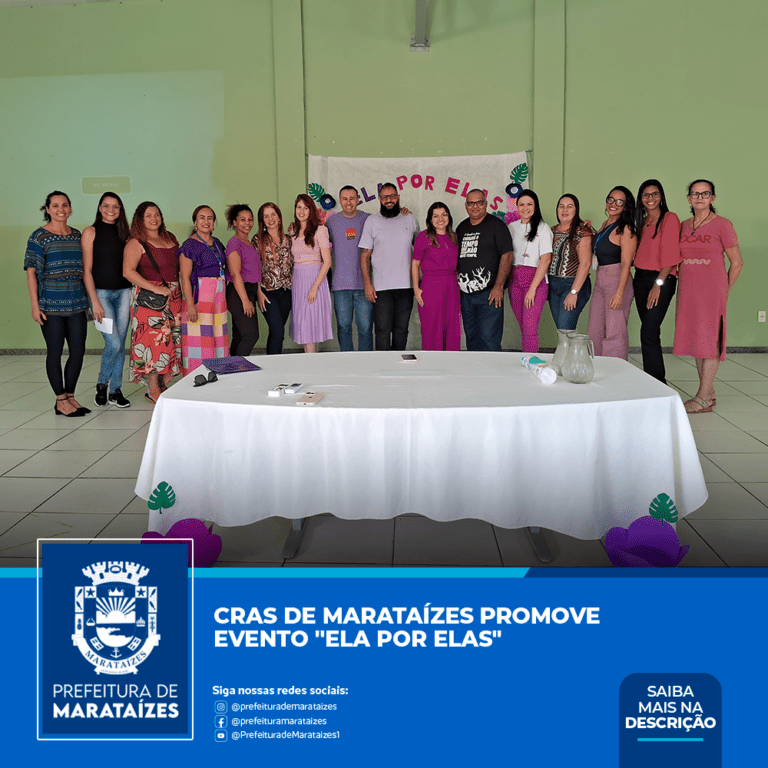 CRAS de Marataízes promove evento "Ela por Elas"