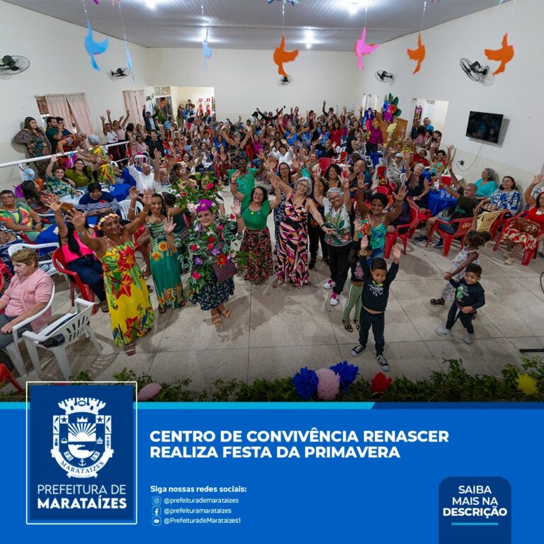 Centro de Convivência Renascer realiza Festa da Primavera