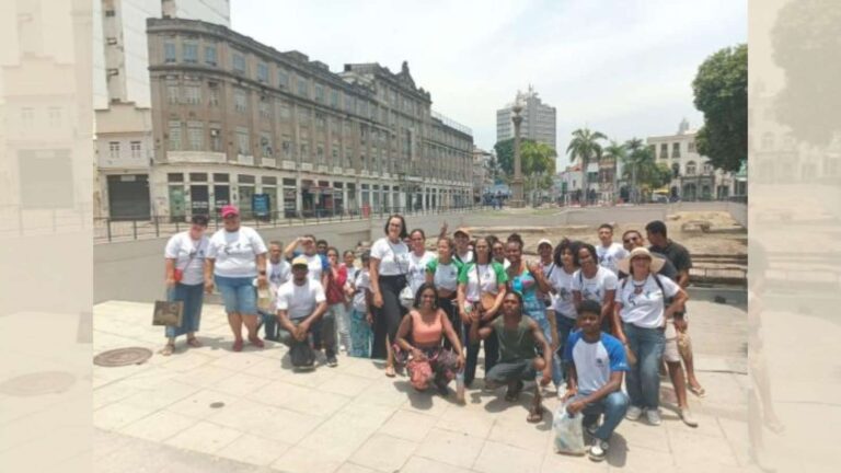 Estudantes de Guarapari visitam o Rio de Janeiro em viagem pedagógica