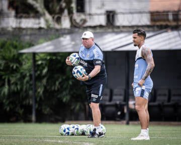 Escalação do Santos: Marcelo Fernandes encerra preparação para jogo contra o Fluminense