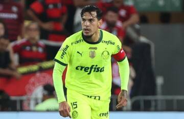 Julgado pelo STJD por expulsão contra o Flamengo, Gómez pode jogar pelo Palmeiras contra o Cruzeiro