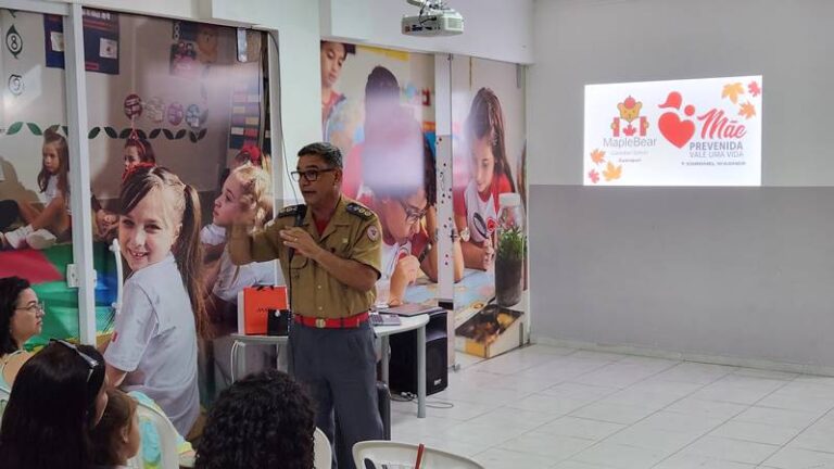 Tenente Coronel reforça importância da prevenção de acidentes domésticos com crianças em Guarapari