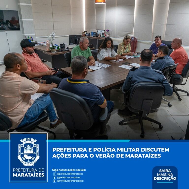 Prefeitura de Marataízes e 9ª Companhia de Polícia Contra Crimes comprometidas com segurança. – Marataízes